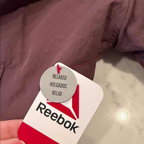 NWT Reebok Heritage Bomber Jacket Plum Purple XL - Picture 6 of 7